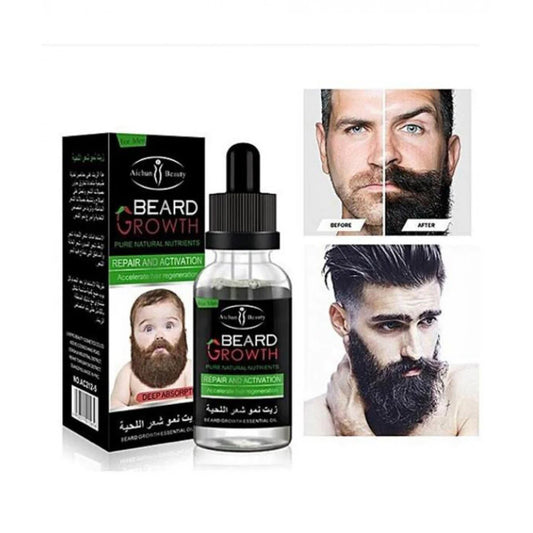Beard and Moustache Hair Growth Oil for Men